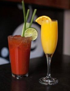 Bloody Mary and Mimosa