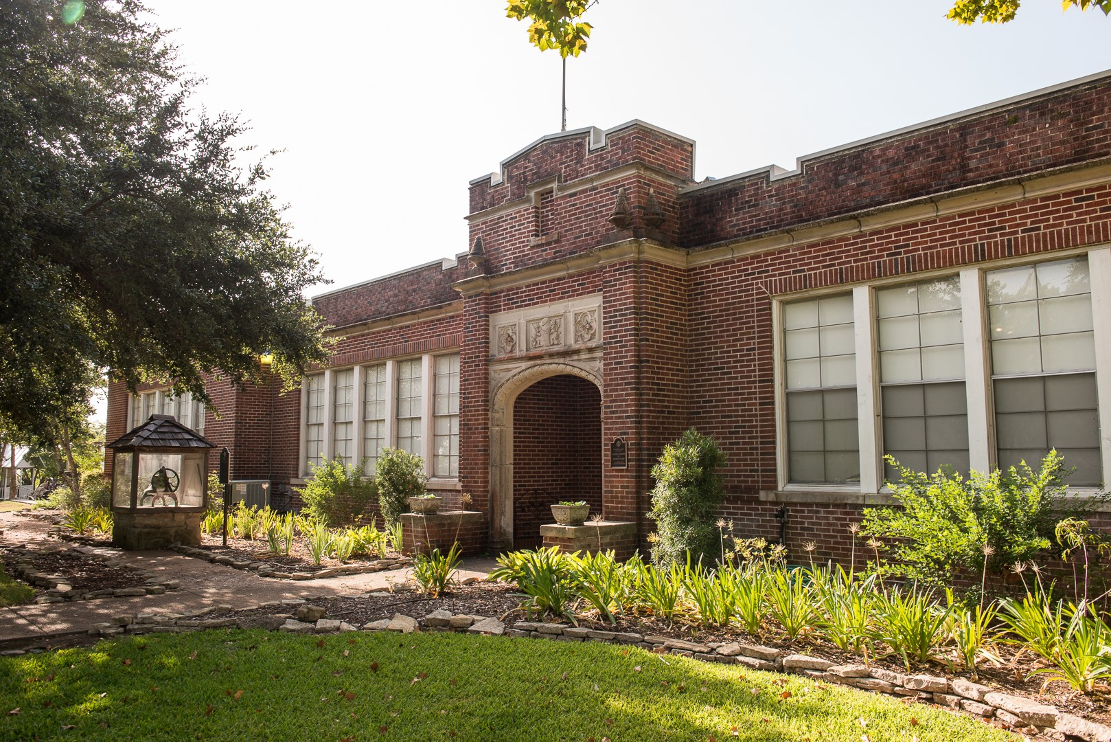 Outside of Chappell Hill Historical Society Museum